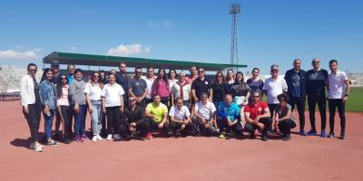 Atletizm hakemleri kampa giriyor