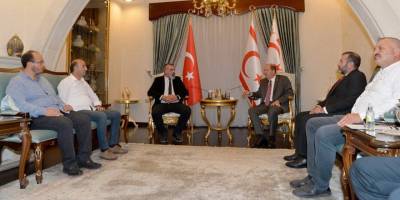 Tatar, KKTFAD yönetimini kabul etti