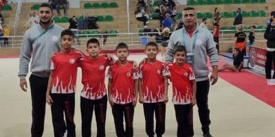 Minik cimnastikçiler, İstanbul’da puanlarını artırdı