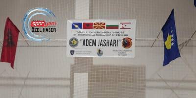 Kosova’da bayrak var, güreşçi yok!