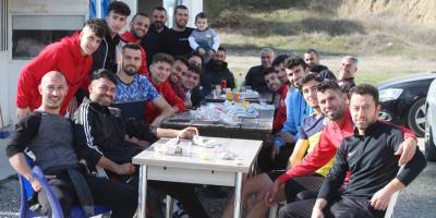 Hamitköylüler ciğer partisi yaptı