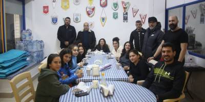 MSA voleybolcuları yeni yılı kutladı