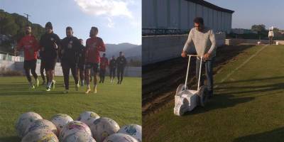 Yeşilova evine döndü, sahayı başkan çizdi