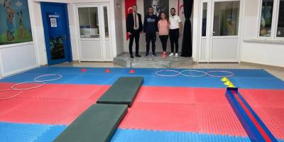 Alayköy’de cimnastik salonu hazır