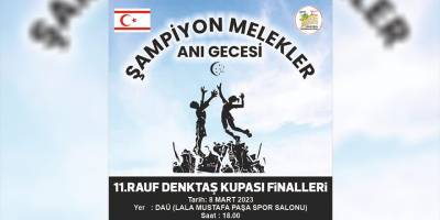 Finaller melekler için oynanacak