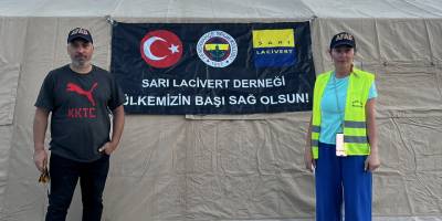 Sarı Lacivert Çadır Kent hayata geçti