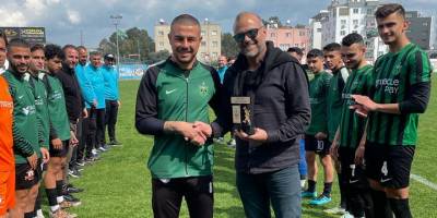 Turğul’a 2200. gol plaketi takdim edildi