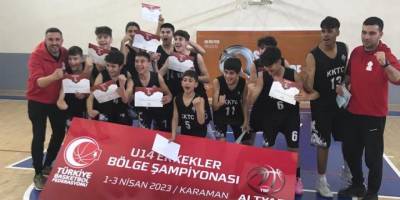 U14 karmamızdan gururlandıran başarı