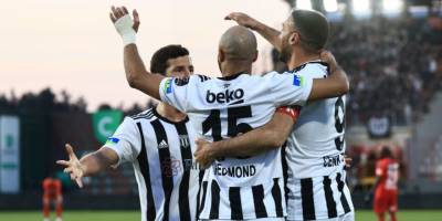 Beşiktaş, Ümraniye'de kazandı: 0-2