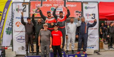 Lefkoşa Ralli Sprint’te kazanan Haskasap-Mulla ikilisi