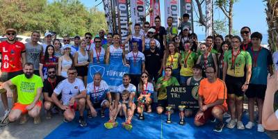 Yedidalga aquatlonu Enis ve Devrim’in