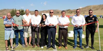 Kozanköy Raif Rauf Denktaş Stadı açıldı