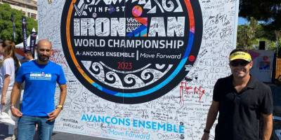 Hüseyin ve Kemal Ironman Dünya Şampiyonası için Fransa’da