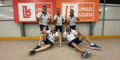 Erkekler Bocce Ligi şampiyonu YDÜ