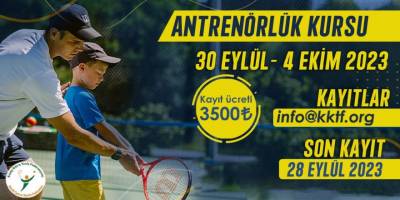 KKTF Antrenörlük Kursu başlıyor
