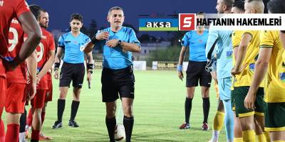 Haftanın hakemleri açıklandı