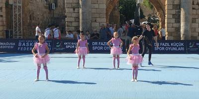 Cimnastikçiler Dr. Küçük Oyunları’na renk kattı