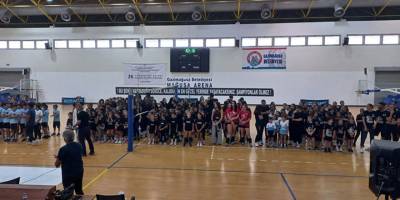 Mağusa'da voleybol şöleni vardı