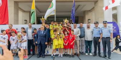 Merit Spor Oyunları’nda ilk yarışma yapıldı