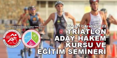 Triatlon aday hakem kursu düzenleniyor