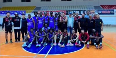 Potada hazırlık maçı İskele’nin: 65-64