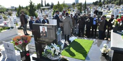 Raif Özgüren kabri başında anıldı
