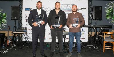 Drift şampiyonları kupalarını aldı