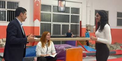 Cimnastikte yardımcı antrenörlük sınavı yapıldı