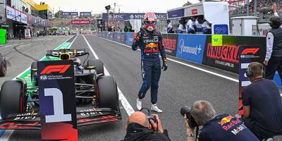 Japonya'da pole pozisyonu Max Verstappen'in