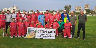 Çetin Şah, anı maçı ile anıldı