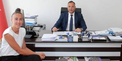 Cahitoğlu, Merve Çelebi’yi kabul etti