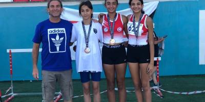 Alkışlar genç atletlerimize