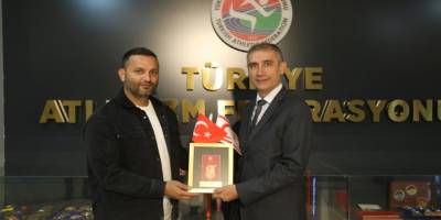 Sakallı, yeni TAF başkanı Karadağ’ı ziyaret etti