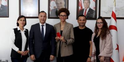 Buse’ye olimpiyat ödülü takdim edildi