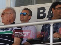 Melih Gümüşbıçak, Girne’de maç izledi