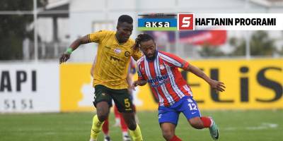 AKSA liglerinde haftanın programı