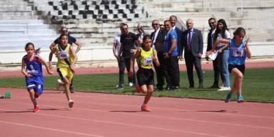 İlkokullar Sprint Yarışları’nda piste çıktı