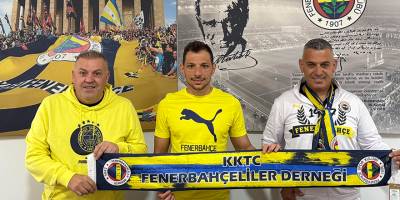 KKTC Fenerbahçeliler Derneği'nden Ulaç'a tebrik