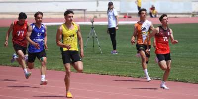 Atletizmde liseler final için piste çıktı