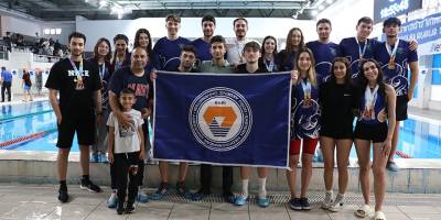 Yüzmede DAÜ ve UKÜ birinci