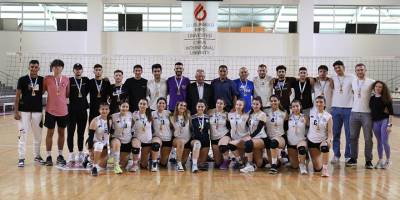 Voleybolda DAÜ çifte şampiyon