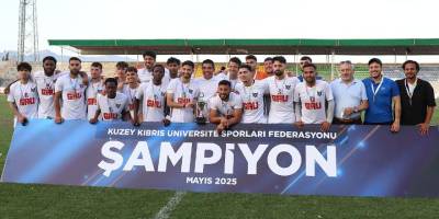 Üniversite futbolda şampiyon GAÜ
