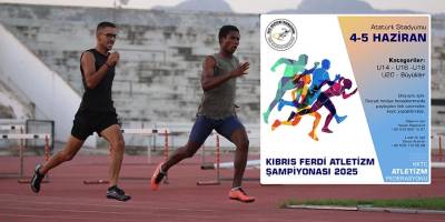 Kıbrıs Ferdi Atletizm Şampiyonası düzenleniyor