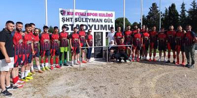 Kumyalı, Hasan Öztürk’ü unutmadı