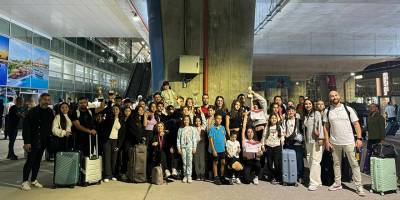 Cimnastikçilerimize coşkulu karşılama