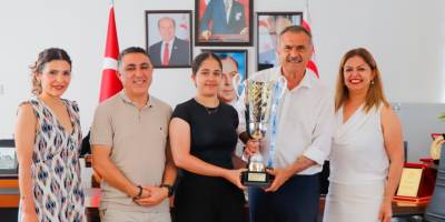 Avrupa Bilardo Şampiyonu Ghaffari, Uluçay’ı ziyaret etti