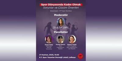 'Spor Dünyasında Kadın Olmak' Paneli düzenleniyor
