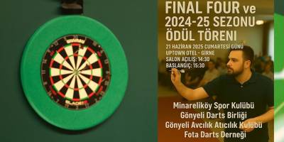 Darts Federasyon Kupası'nda Final Four heyecanı