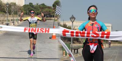 3.Mehmetçik Triatlonu Enis ve Mine’nin