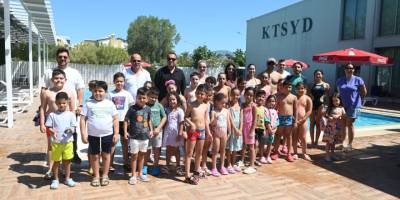 KTSYD yüzme kursları başladı